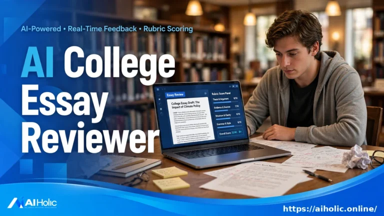 AI college essay reviewer