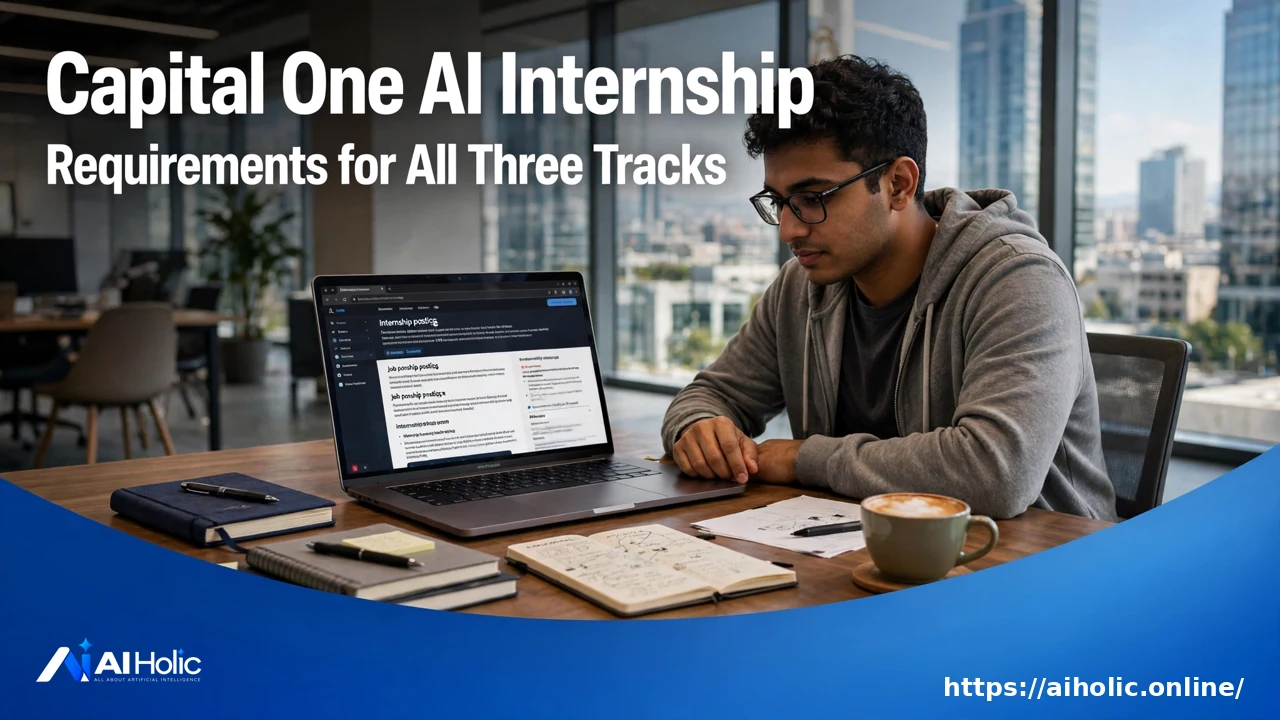 capital one ai internship requirements featured