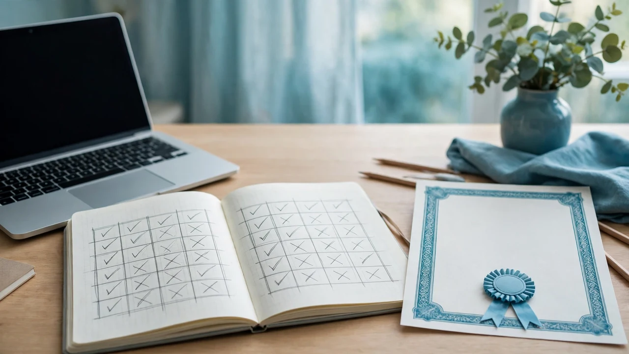 Free Multimodal AI Learning Resources 2026: Courses That Cost Nothing 3 A study desk with notes comparing free course options and certificate costs