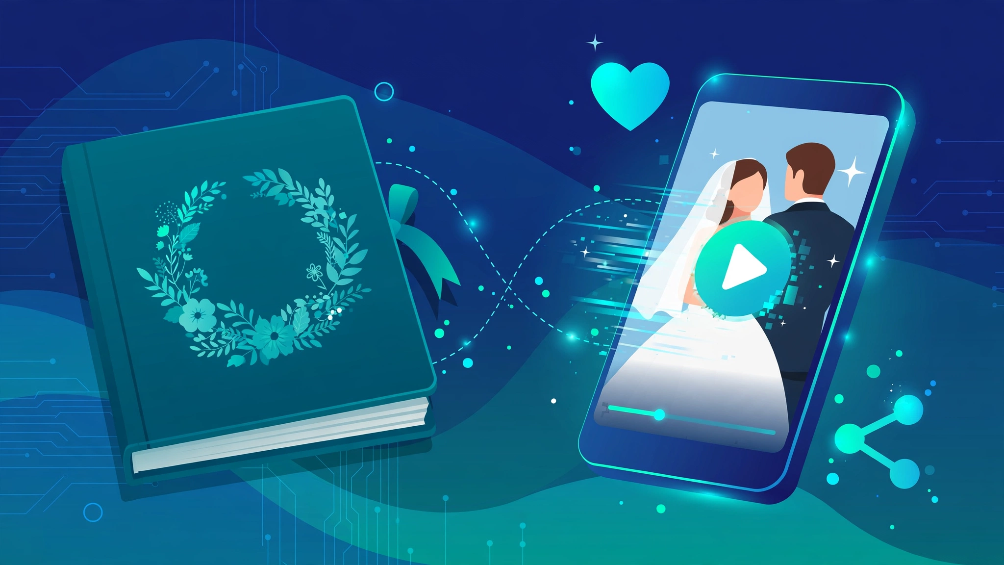 Turning still photos into short videos for social media